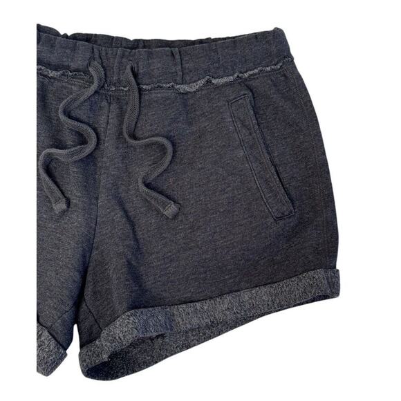 Victoria’s Secret PINK University Logo Athletic Lounge Gray Sweat Shorts Sz SP - Picture 5 of 9